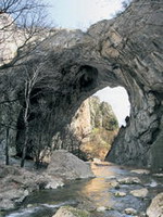 Kamene kapije u kanjonu Vratne
