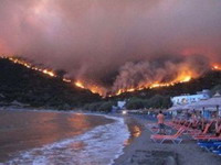 Grčka: Požari uništili šume mastike, evakuisana sela