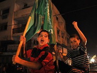 Stanovnici Gaze na ulicama slavili primirje uz vatromete