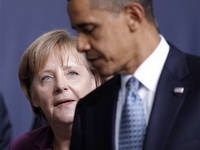 Obama i Merkel dogovorili nastavak pritiska na Rusiju