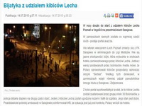 Lechovi navijači nisu krivi za nerede, uzvikivali "Srbija, Srbija"