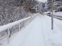SNJEŽNA OLUJA POGODILA JAPAN Pogledajte kako je snijeg zatrpao otok Hokaido!