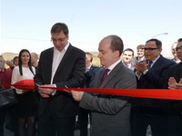 Vučić svečano otvorio fabriku turskog investitora u Vladičinom Hanu