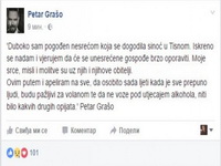 Nesreća na koncertu Petra Graše: Šokirani pjevač se potom oglasio na Facebooku