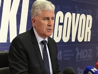 Čović: Bošnjačke stranke Federaciju žele pretvoriti u građanski entitet