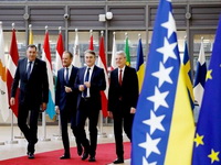 Dodik, Komšić i Džaferović okončali posjetu Briselu: Jedinstvo o EU putu, razlike o NATO-u