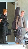 Sting došao privatnim avionom