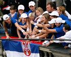 Ovacije za odbojkašice u Beogradu