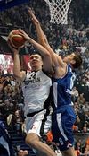 Partizan ponizio Olimpiju 106:60