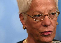 Karla del Ponte završava posetu Beogradu