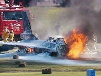 Pao japanski lovac, povredjeni piloti