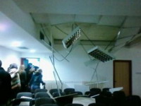 Pao plafon na Filozofskom fakultetu