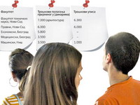 Pola plate za prijemni na fakultete