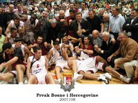 KK Bosna proslavlja titulu šampiona