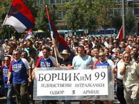 Veterani nastavili protest