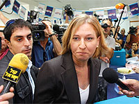 Tzipi Livni huška na rat