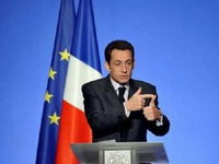 Sarkozy naredio razmještanje fregate uz obalu Gaze