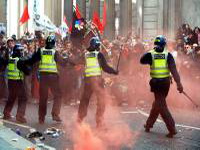 Prvi sukobi s policijom u Londonu uoči početka samita G20