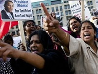 U Londonu pohapšeni tamilski demonstranti