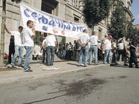 Malinari prekinuli protest