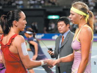 Jelena predala finale Šarapovoj