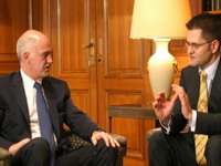 Jeremić razgovarao sa Papandreuom