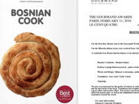 »Bosanski kuhar« osvojio Gurmand World Cookbook Awards