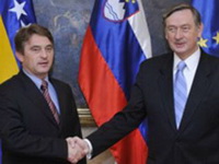 Komšić pozvao slovenskog predsjednika na intenzivnije lobiranje za BiH