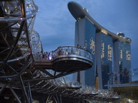 Singapur dobio prvi dupli spiralni most u svijetu
