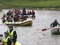 Vozi se druga etapa 10. međunarodne rafting regate pod motom Za čistu Krivaju