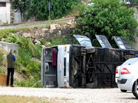 Prevrnuo se autobus u Hrvatskoj