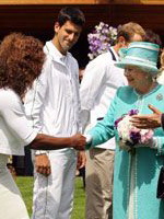Novak i Jelena upoznali kraljicu