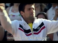 Novak u spotu Martina Solvega