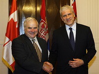 Tadić i Miliken razgovarali o unapredjenju saradnje