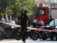 Eksplozija bombe u Atini