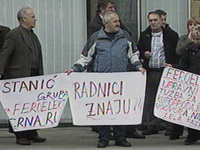 Radnici Feroelektra opet protestovali