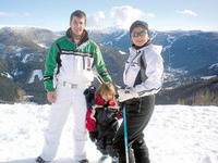 Goca Tržan: Porodično zimovanje u Austriji