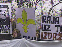 U Sarajevu održani mirni protesti podrške generalu Armije BiH Jovanu Divjaku