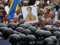 Kijev: Protesti na Dan nezavisnosti