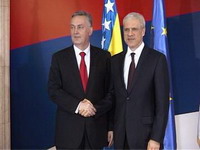 Lagumdžija sastankom sa Tadićem započeo dvodnevnu posjetu Beogradu