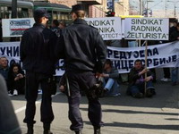 Bivše radnike Železnica Srbije u protestu niko iz Vlade nije primio na razgovor