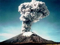 Žestoka erupcija vulkana Popokatepetl