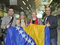 Maya Sar odletjela za Baku, već sutra ima prvu probu
