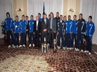 Izetbegović ugostio rukovodstvo i igrače Željezničara