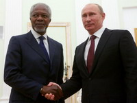 Putin podržava Anana u vezi Sirije