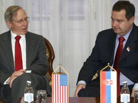 O čemu su Dačić i Vučić pričali s Kirbijem