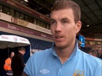 Džeko: Igrao sam deset minuta i dao dva gola! Kako ne bih bio sretan?