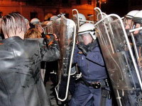 Levičari "farbali" goste bala desnice u Beču