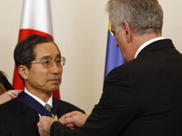 Nikolić odlikovao odlazećeg japanskog ambasadora