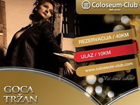 Goca Tržan u Coloseum Clubu 23. februara